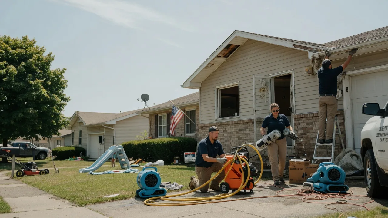 Water Damage Restoration in Cement, OK near me